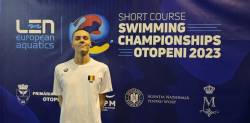 Campionatul European de natație în bazin scurt: Medalie de bronz pentru David Popovici la 100 metri liber 