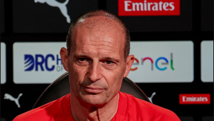 Massimiliano Allegri conferință AC Milan