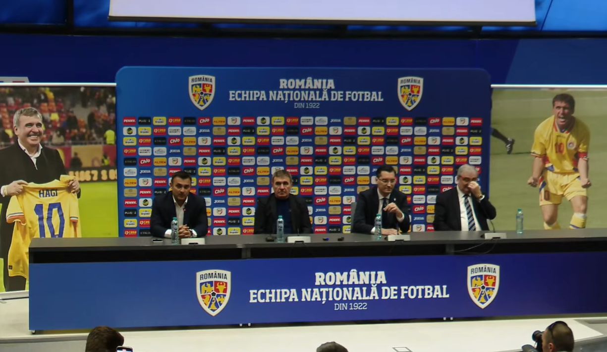 Gica Hagi selectioner echipa nationala