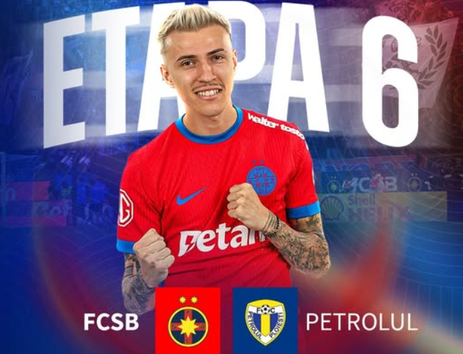 LIVE FCSB Petrolul în playout