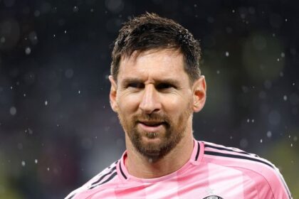 Lionel Messi in tricoul echipei Inter Miami