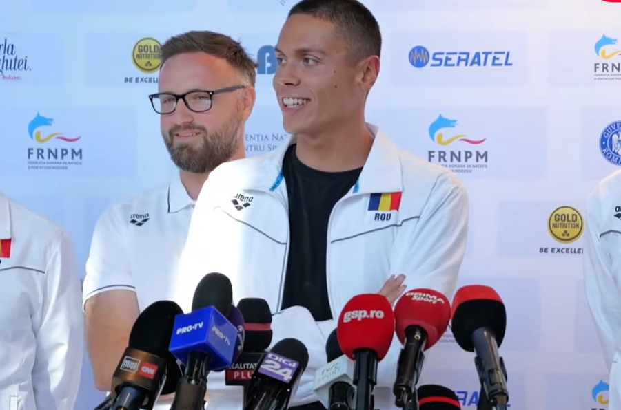 David Popovici a revenit în România după succesul de la Europene și trage un nou semnal de alarmă